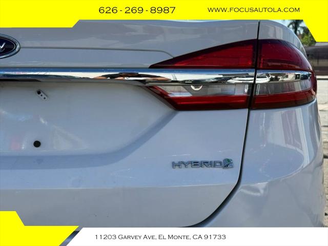 2018 Ford Fusion Hybrid S