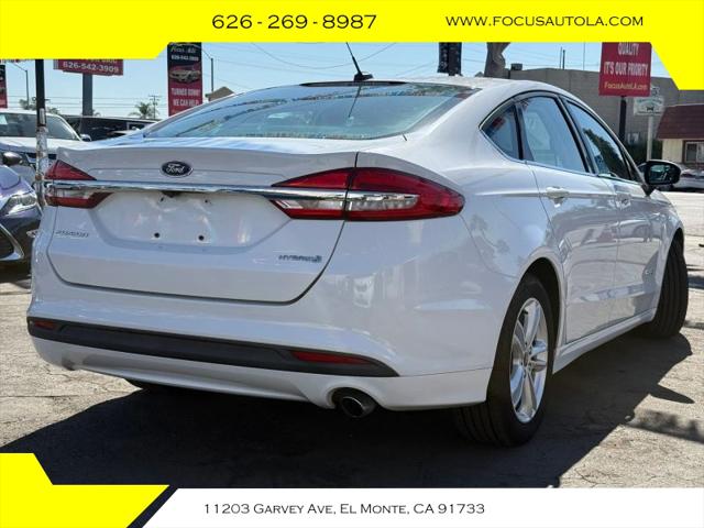 2018 Ford Fusion Hybrid S