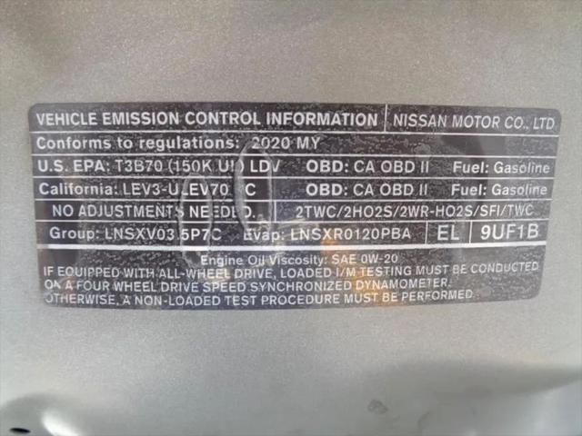 2020 Nissan Murano S FWD
