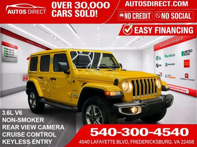 2020 Jeep Wrangler Sahara 4x4 for sale in Fredericksburg, VA