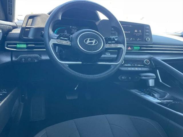 2026 Hyundai Elantra Hybrid Blue