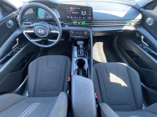 2026 Hyundai Elantra Hybrid Blue