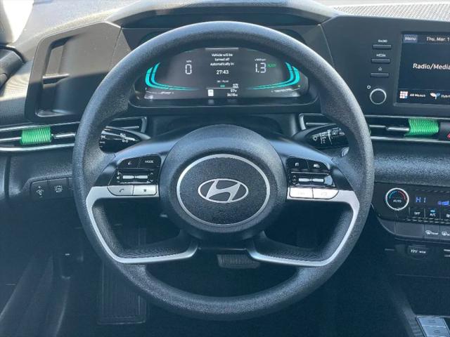 2026 Hyundai Elantra Hybrid Blue