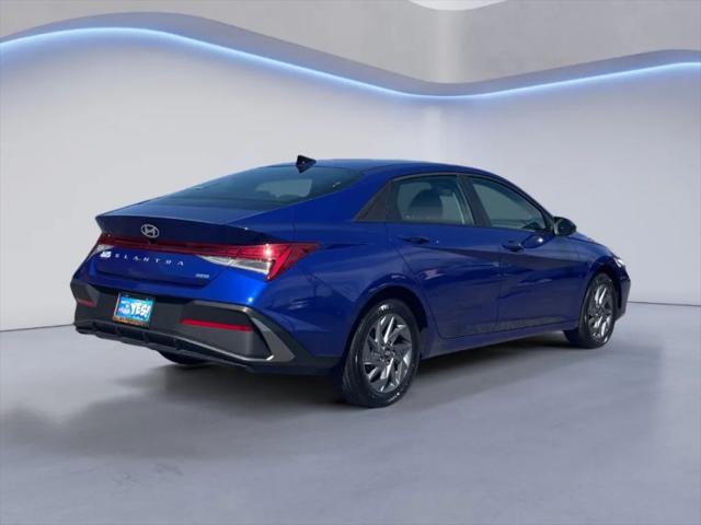 2026 Hyundai Elantra Hybrid Blue