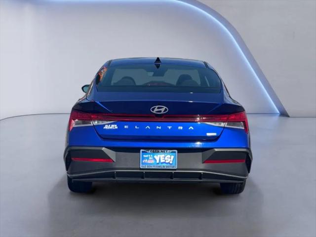 2026 Hyundai Elantra Hybrid Blue