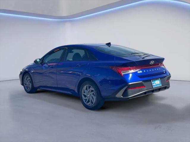 2026 Hyundai Elantra Hybrid Blue