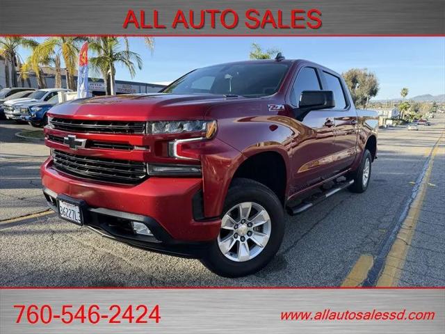 2022 Chevrolet Silverado 1500 4WD Crew Cab Short Bed RST for sale in Escondido, CA