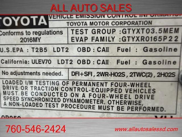 2016 Toyota Tacoma TRD Sport