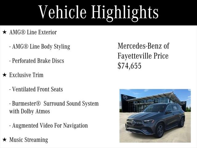 2026 Mercedes-Benz GLE GLE 350 GLE 350
