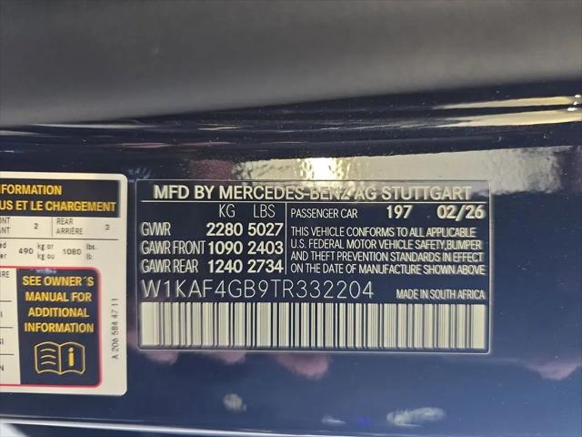 2026 Mercedes-Benz C-CLASS C 300 C 300
