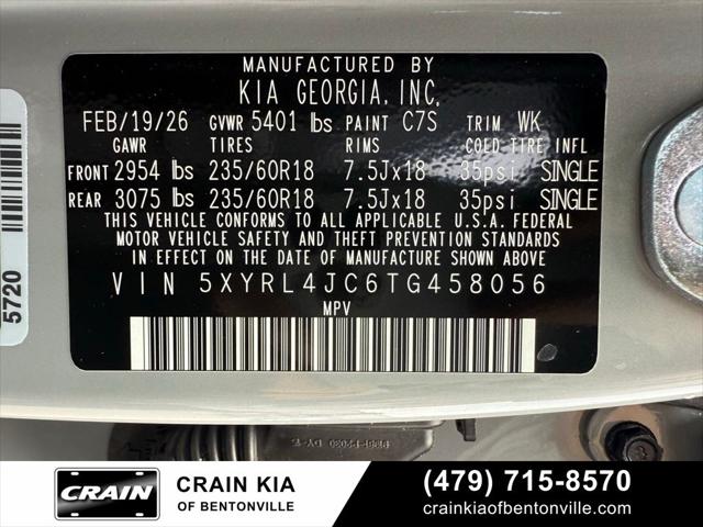 2026 Kia Sorento S