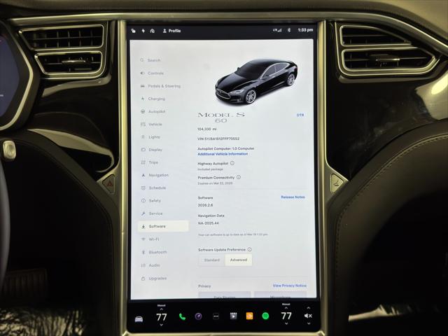 2015 Tesla Model S 60