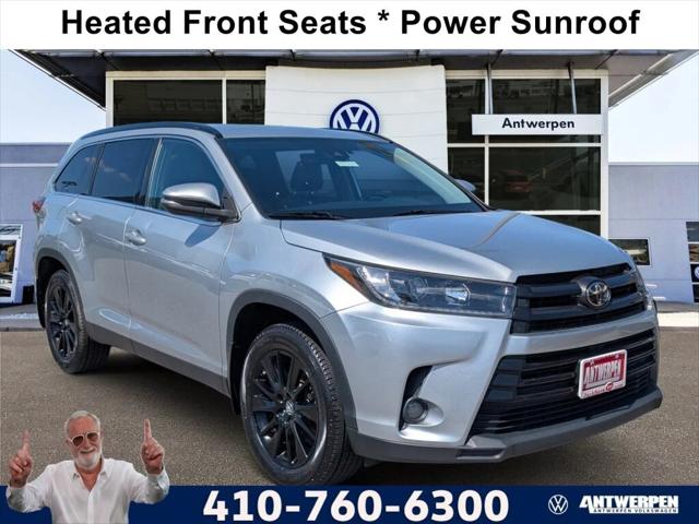 2019 Toyota Highlander SE 2019 Toyota Highlander SE