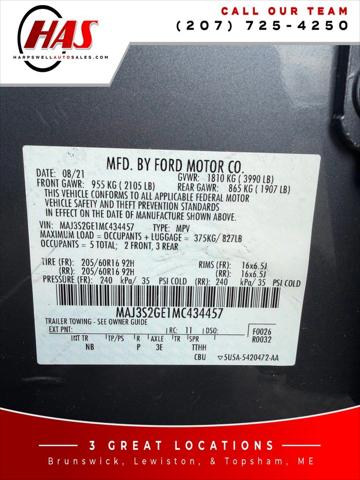 2021 Ford EcoSport SE