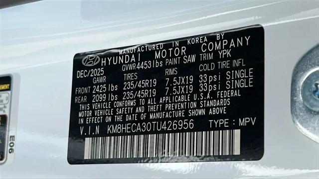 2026 Hyundai Santa Fe Hybrid Calligraphy