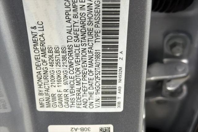 2026 Honda Accord Sedan Sport