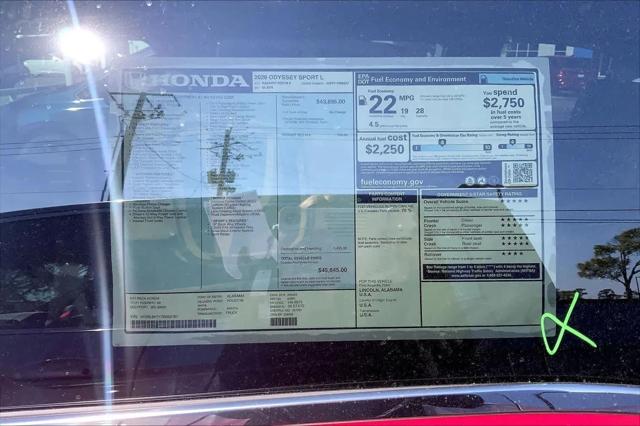 2026 Honda Odyssey Sport-L