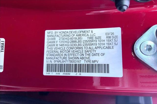 2026 Honda Odyssey Sport-L