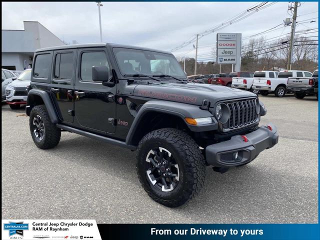 2025 Jeep Wrangler 4-Door Rubicon 4x4 for sale in Raynham, MA