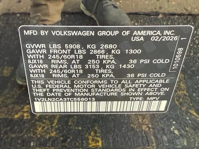 2026 Volkswagen Atlas SE