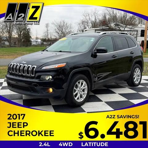 2017 Jeep Cherokee Latitude 4x4 for sale in Winchester, VA