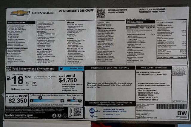 2017 Chevrolet Corvette Z06