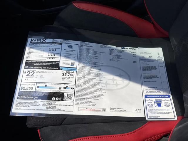 2026 Subaru WRX Limited