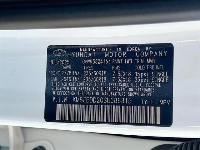 2025 Hyundai Tucson Plug-In Hybrid SEL