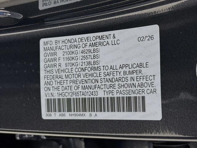 2026 Honda Accord Sedan EX-L