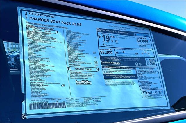 2026 Dodge Charger Daytona Scat Pack Plus 4-Door AWD