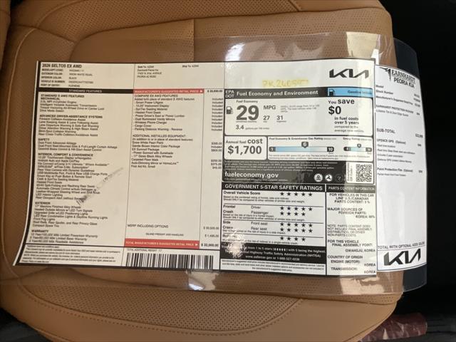 2026 Kia Seltos EX