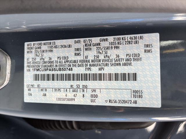 2025 Ford Escape ST-Line Elite