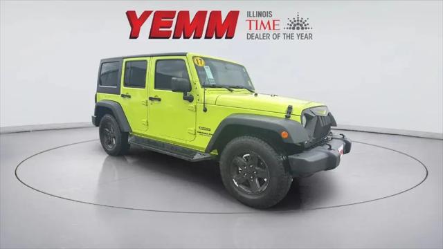 2017 Jeep Wrangler Unlimited Sport 4x4 for sale in Galesburg, IL