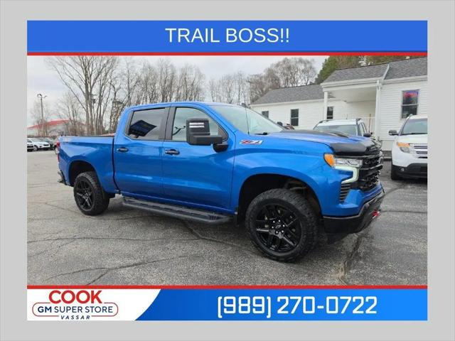 2023 Chevrolet Silverado 1500 4WD Crew Cab Short Bed LT Trail Boss for sale in Vassar, MI