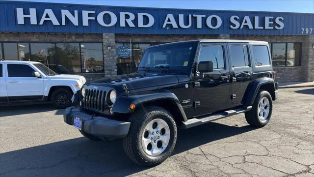 2015 Jeep Wrangler Unlimited Sahara for sale in HANFORD, CA