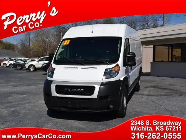 2021 Ram ProMaster Cargo Van High Roof 159" WB EXT for sale in Wichita, KS