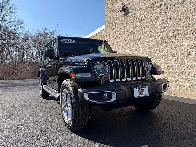 2019 Jeep Wrangler Unlimited Sahara 4x4 for sale in Cherry Valley, IL