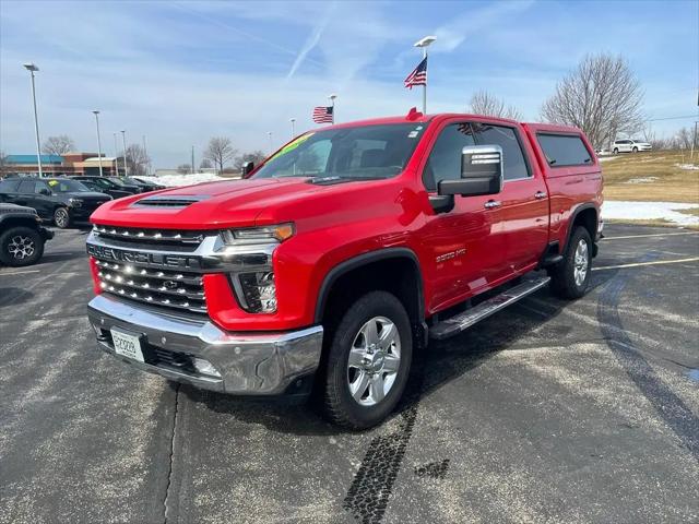 2020 Chevrolet Silverado 3500HD 4WD Crew Cab Standard Bed LTZ for sale in Slinger, WI