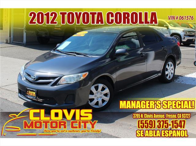 2012 Toyota Corolla LE for sale in Fresno, CA