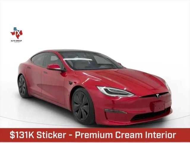 2021 Tesla Model S Plaid Tri Motor All-Wheel Drive for sale in Houston, TX