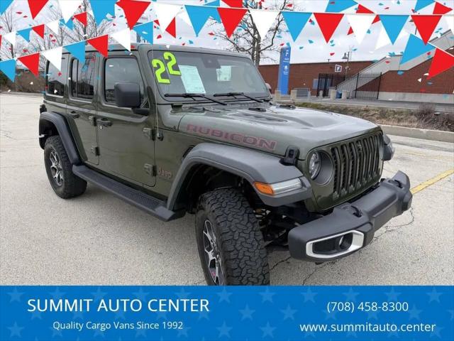 2022 Jeep Wrangler Unlimited Rubicon 4x4 for sale in Summit, IL