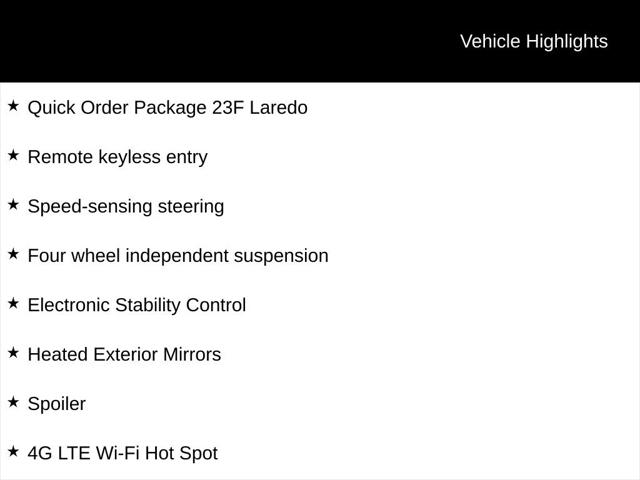2026 Jeep Cherokee CHEROKEE LAREDO 4X4