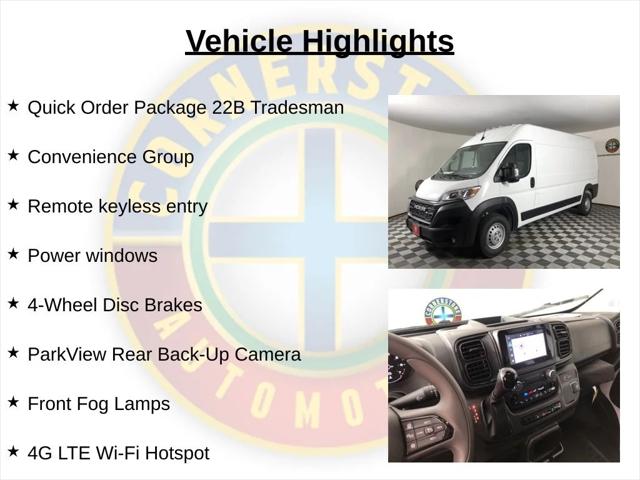 2026 RAM ProMaster 2500 RAM PROMASTER 2500 TRADESMAN CARGO VAN HIGH ROOF 159 WB
