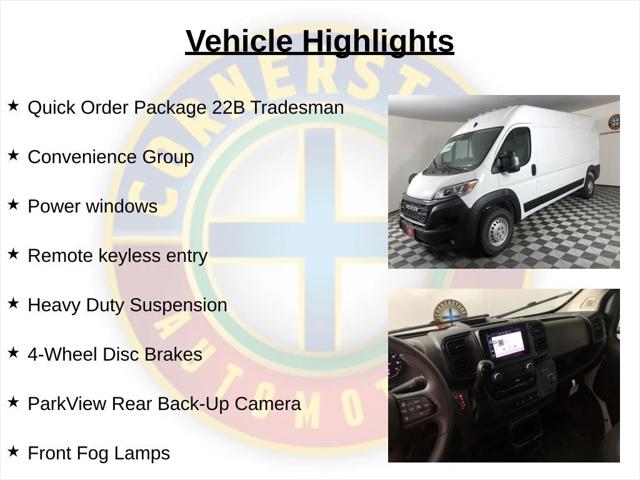 2026 RAM ProMaster 3500 RAM PROMASTER 3500 TRADESMAN CARGO VAN HIGH ROOF 159 WB