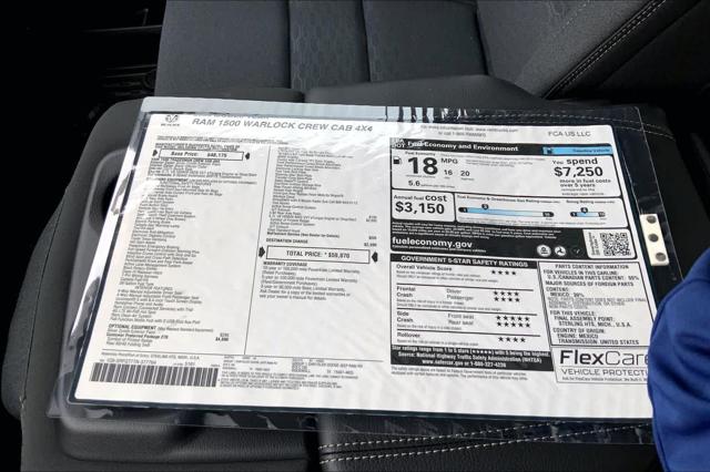 2026 Ram 1500 Warlock Crew Cab 4x4 5'7" Box