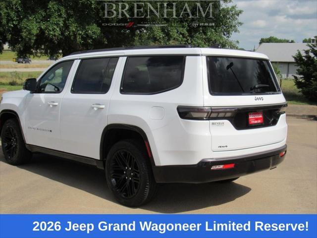 2026 Jeep Grand Wagoneer Limited Reserve 4x4