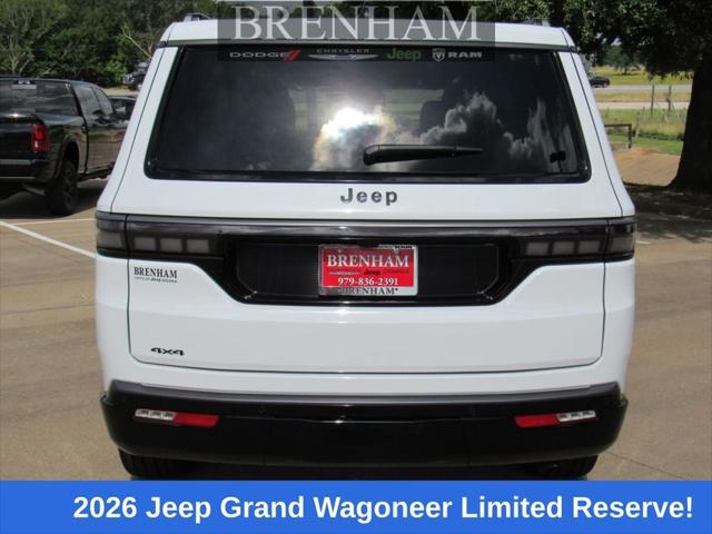 2026 Jeep Grand Wagoneer Limited Reserve 4x4