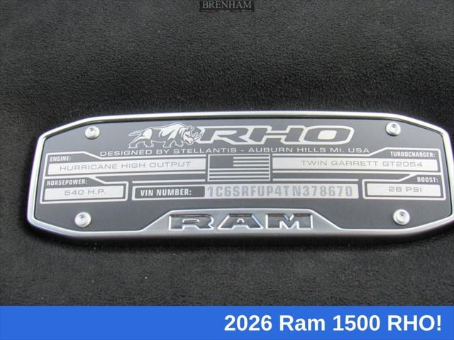 2026 Ram 1500 RHO Crew Cab 4x4 57 Box