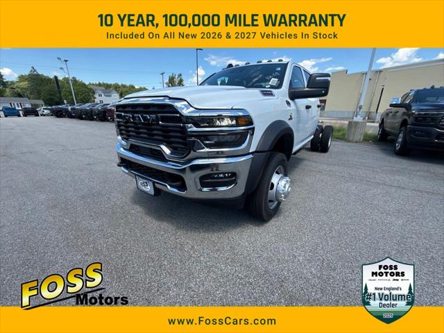 2026 RAM 5500 Chassis RAM 5500 TRADESMAN CHASSIS CREW CAB 4X4 60 CA