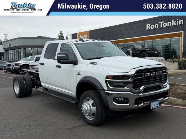 2026 RAM 5500 Chassis RAM 5500 TRADESMAN CHASSIS CREW CAB 4X4 60 CA